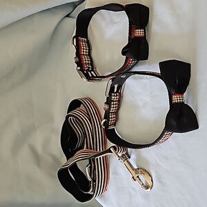 0ne Leash..two Collars